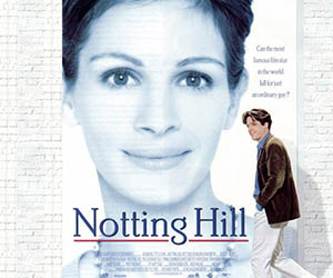 película amante - amor a primera vista en notting hill