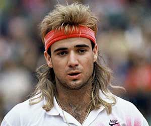 Kahlheit André Agassi